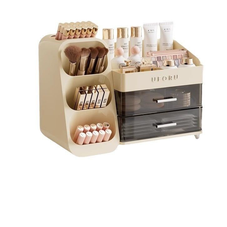 Dust-Proof Desktop Makeup and Cosmetics Organizer