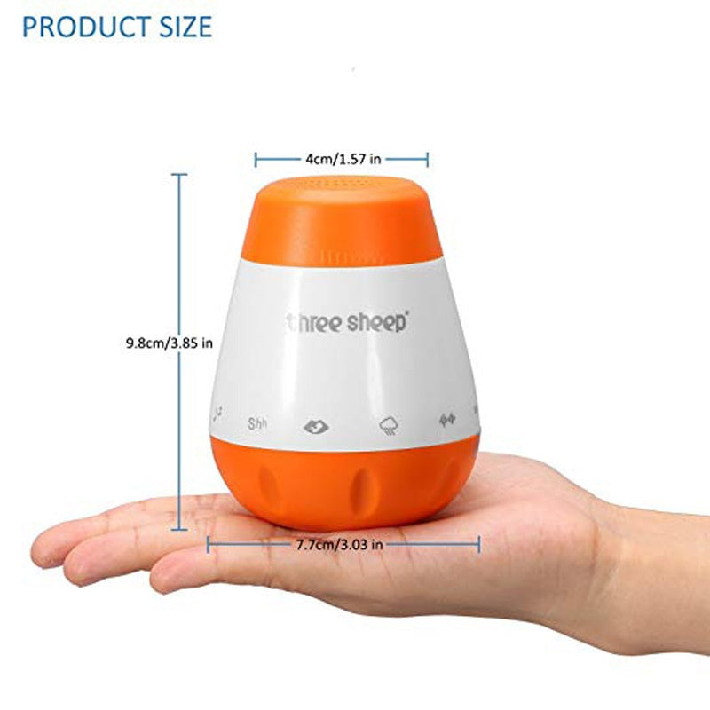Smart Voice-Sensing Baby Sleep Aid with Soothing Sounds