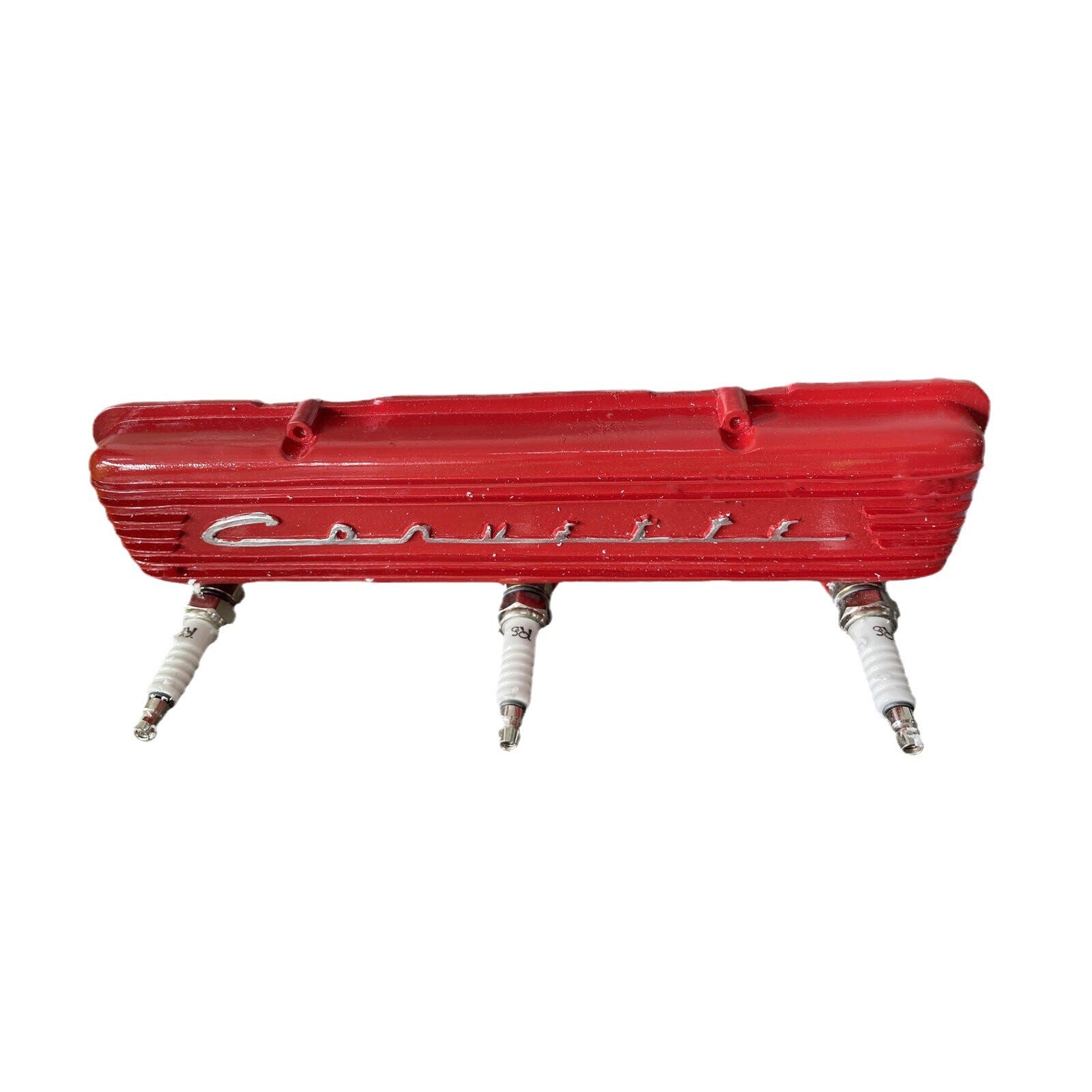 Retro Corvette Minimalist Garage Display Shelf