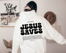 Jesus Saves Bible Verse Unisex Faith Hoodie